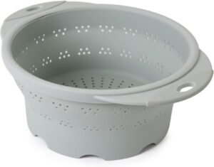 Dexas 10 inch collapsible silicone colander