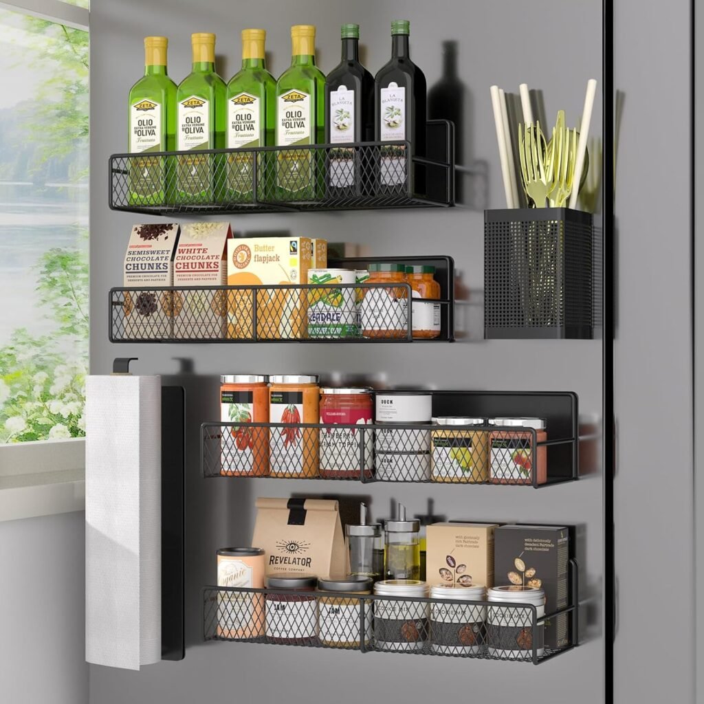Magnetic Spice Rack for Refrigerator 1: The Ultimate Space-Saving Kitchen Organizer 1 81uXsATaHBL. AC SL1500 KnewKitchen – Your Guide to Small Kitchen & Home Essentials