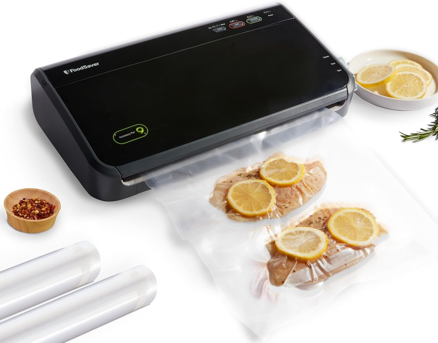 FoodSaver Vacuum Sealer Machine, Automatic Bag Detection