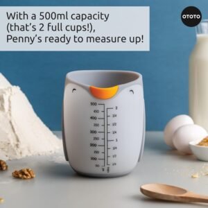 OTOTO Penny Penguin Silicone Measuring Cups for Cooking