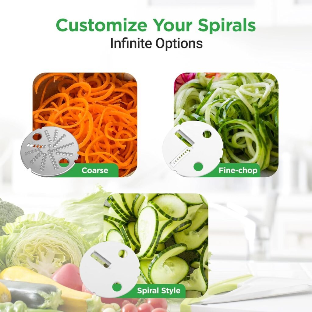 NutriChef 3-in-1 Electric Vegetable Chopper, Spiralizer & Salad Maker – Efficient Fruit Cutter & Spiral Shredder Machine 2 81TbSWaueL. AC SL1500 KnewKitchen – Your Guide to Small Kitchen & Home Essentials