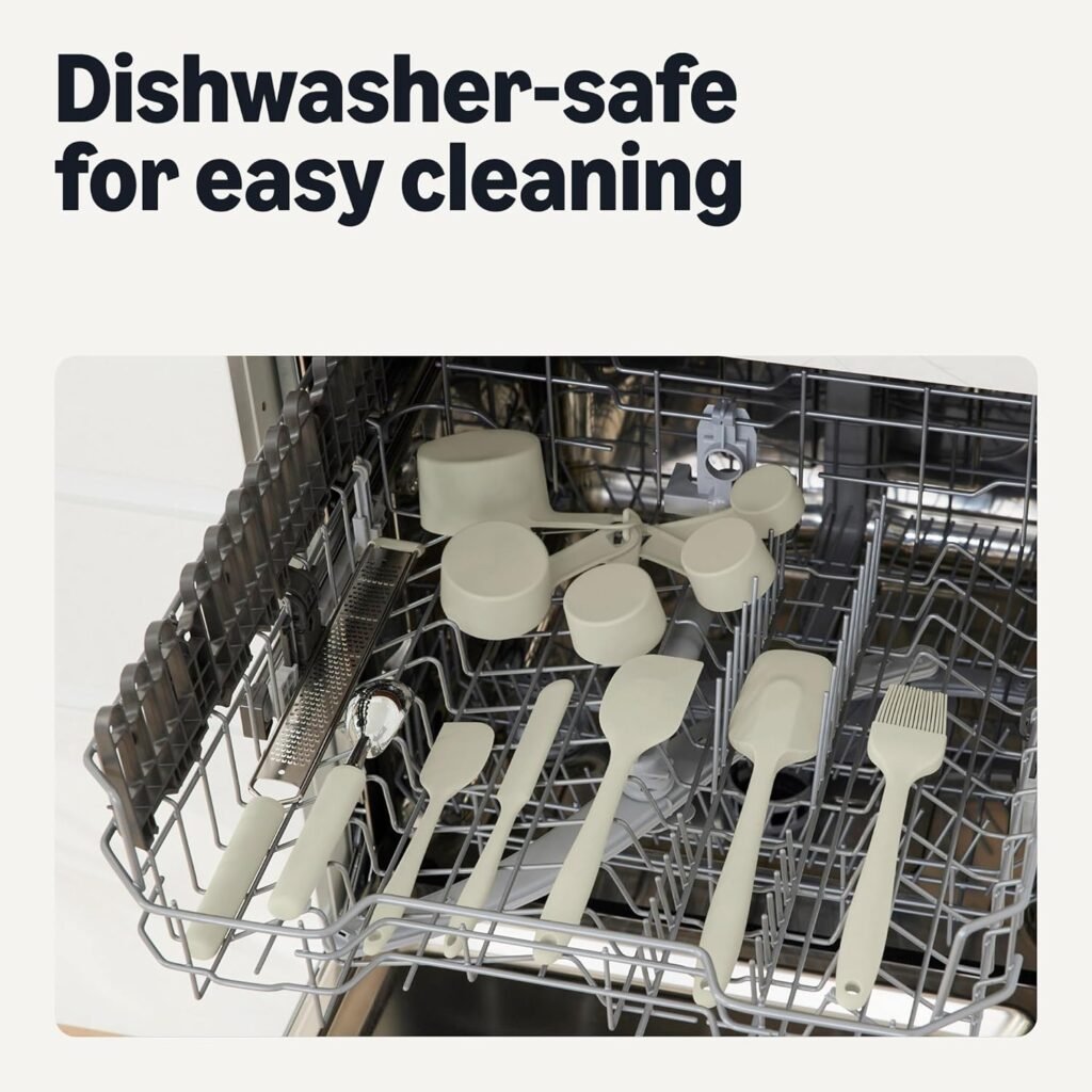 Amazon Basics Measuring Cups and Spoons, 10-Piece Set, Dishwasher-Safe, Linen Gray 2 81XSuiOlquL. AC SL1500 KnewKitchen – Your Guide to Small Kitchen & Home Essentials