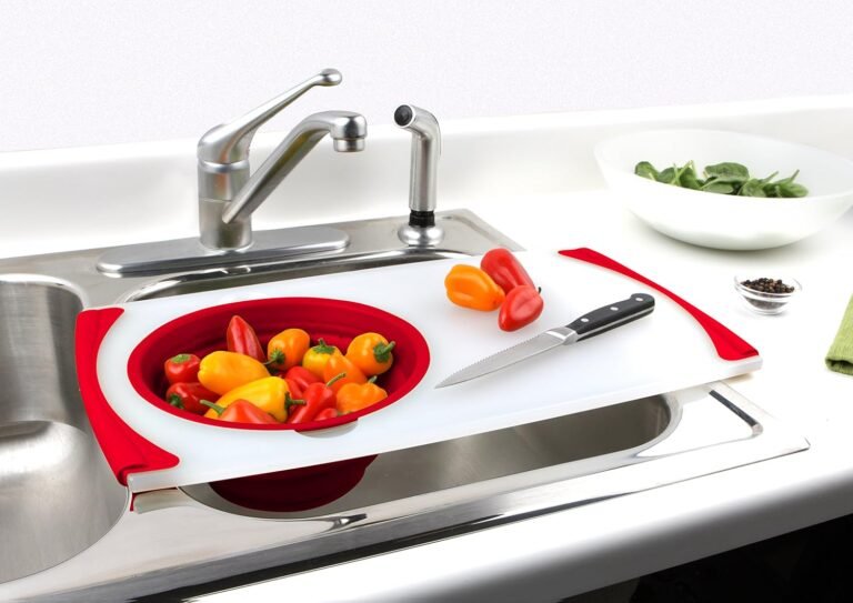 Dexas Over the Sink Poly Cutting Board