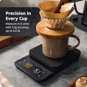 Greater Goods Coffee Scale with Timer